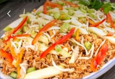 Arroz Chow Fan Vegetariano