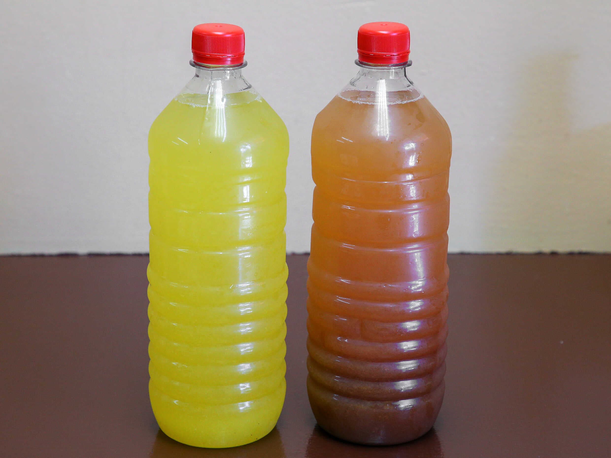 Aguas de litro.
