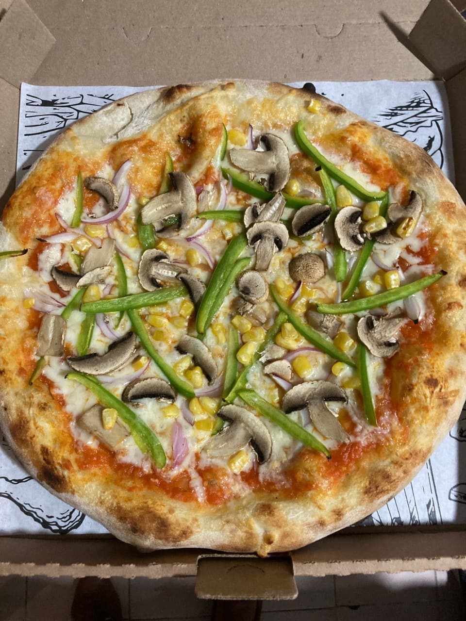 Pizzas Vegetariana