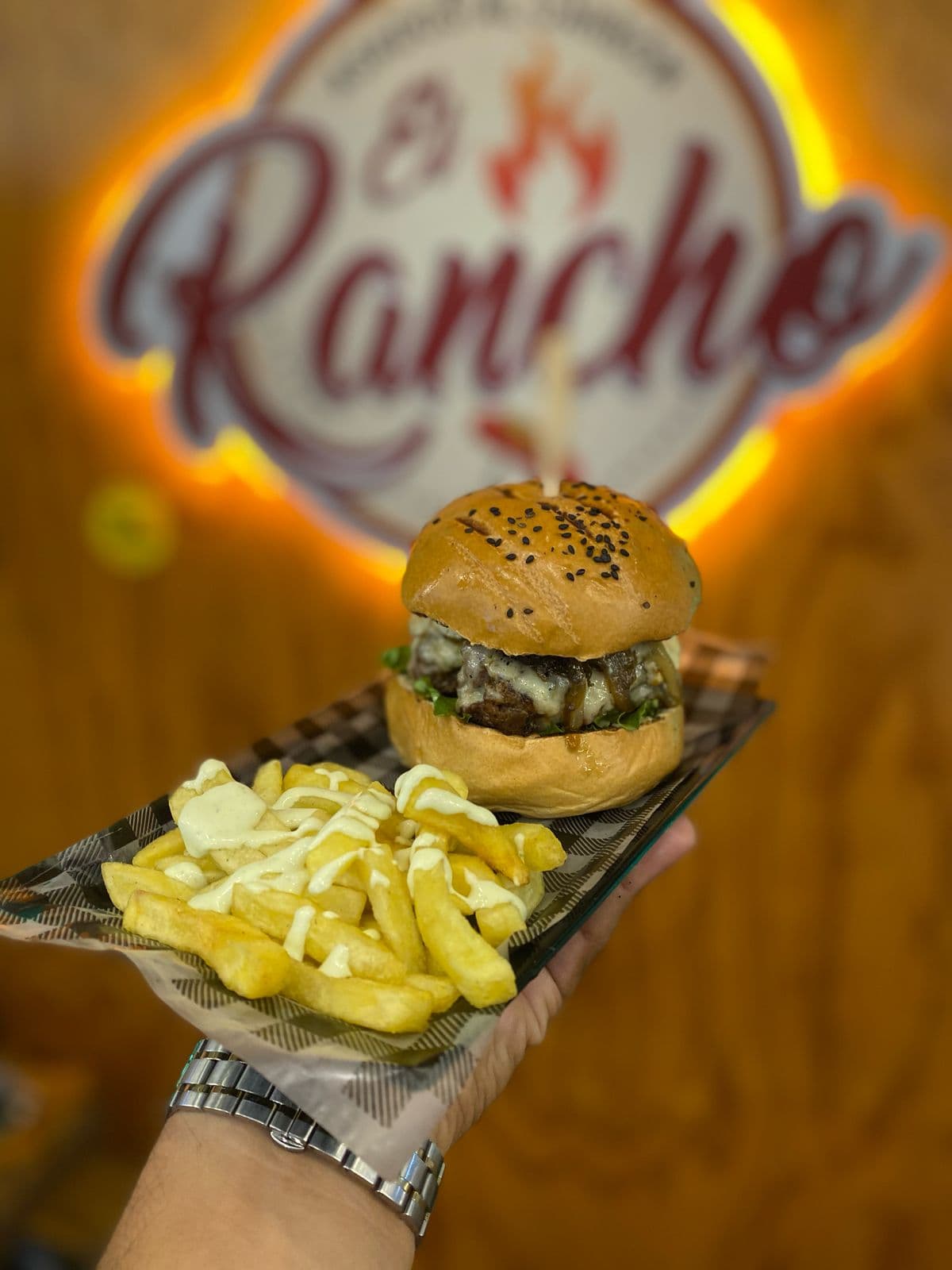 Hamburguesa Rancho
