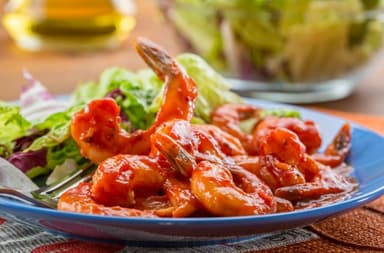 Camarones enchipotlados