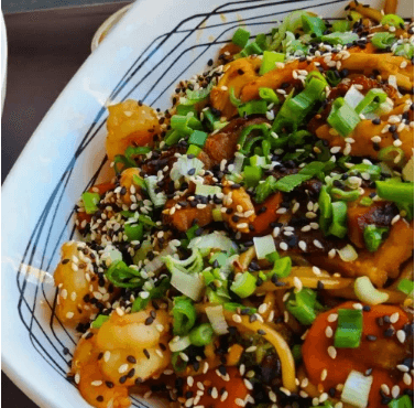Fideos Yakisoba con Camarón