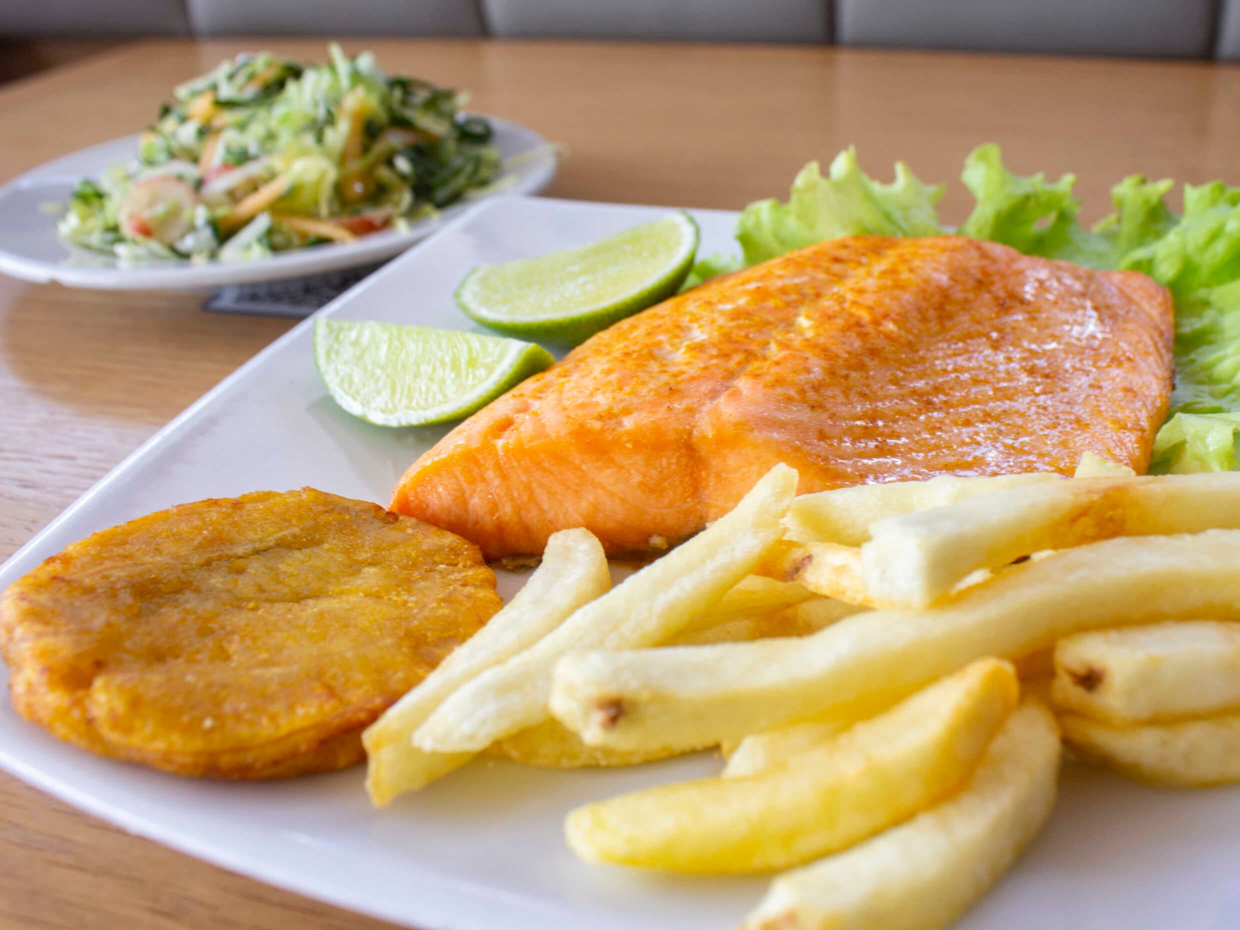 Salmon a la Plancha