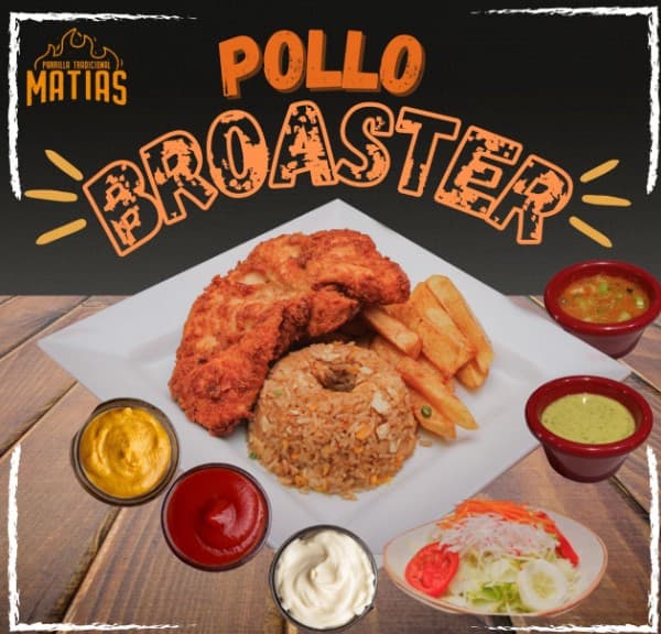 Pierna de Pollo Broaster