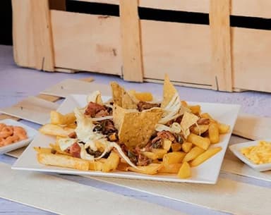 Papitas Mexicanas mas Gaseosa