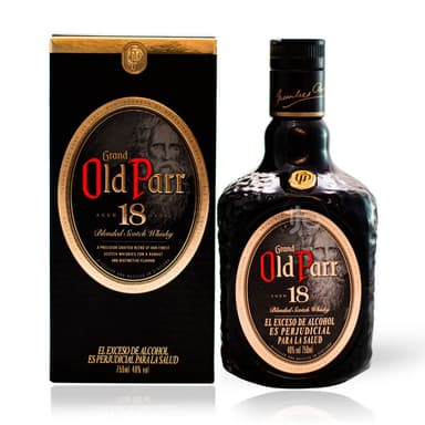 Whisky old parr 18años botella 750ml