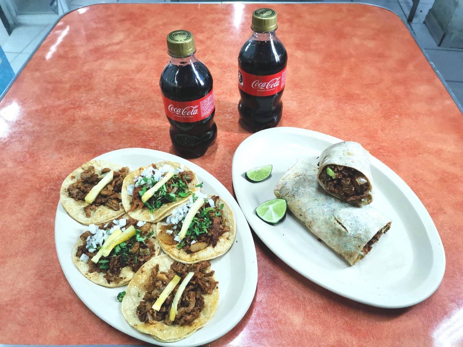 Orden 5 tacos Vegetarianos