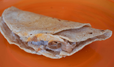 Frijoles con queso