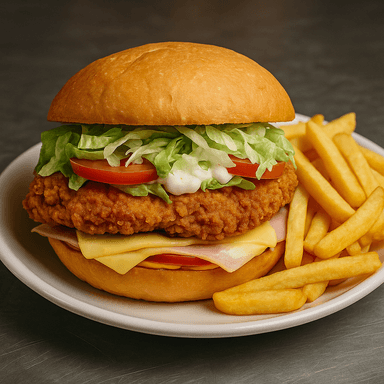 Sándwich Lomito con 2 Quesos