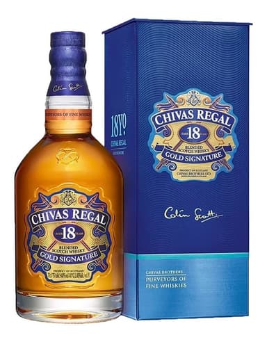 Whisky Chivas 18años botella 750ml