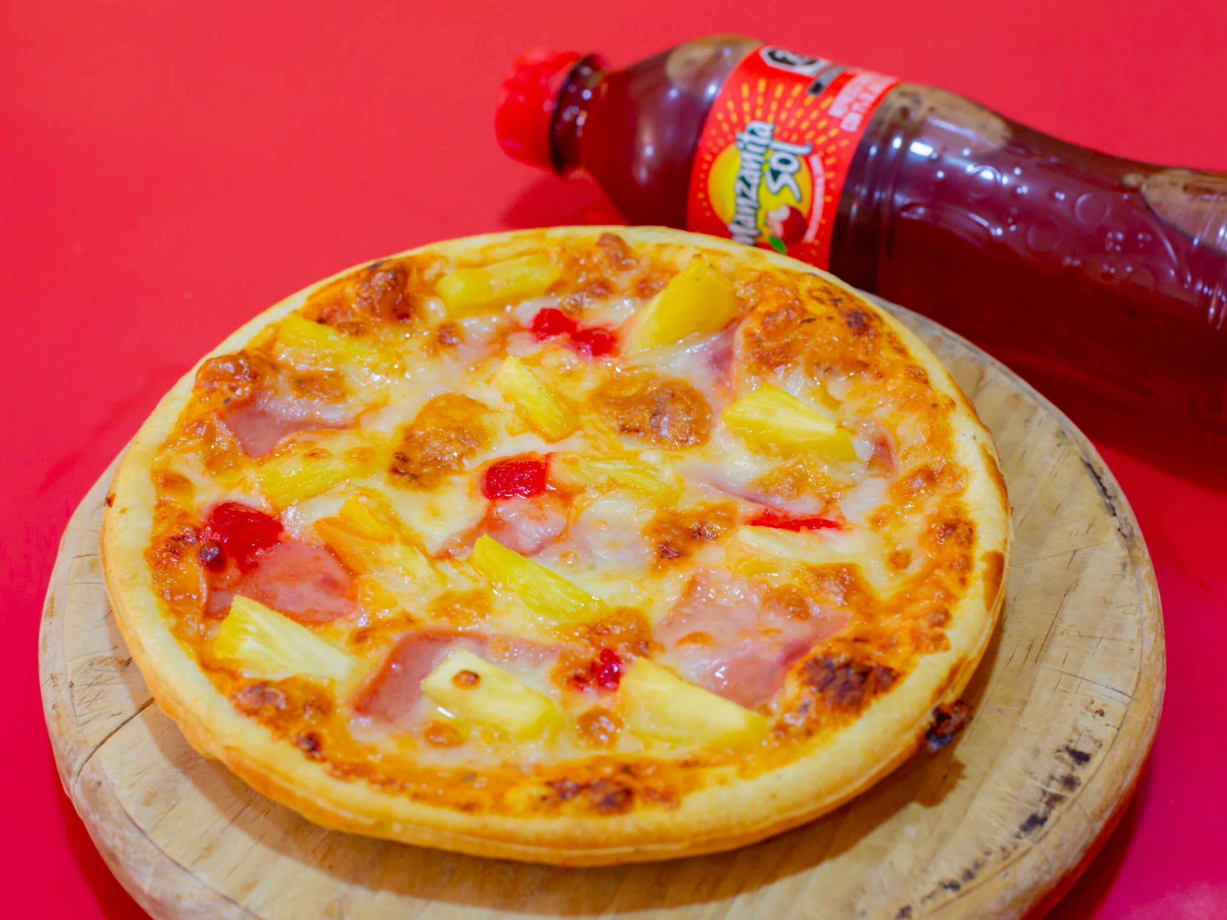 Combo Promoción 3 Pizza Chica 4 Ing y Refresco