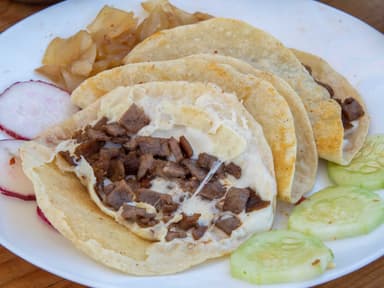 QUESADILLA DE MAIZ DE ASADA (TORTILLA NORMAL)