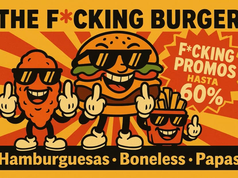 The F*cking Burger (Los Pinos)