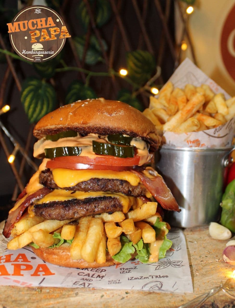 Combo Mucha Burger Nueva