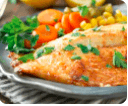 Tilapia a las Finas Hierbas