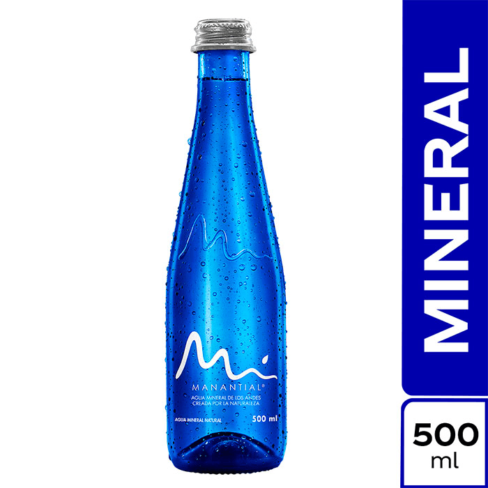 Agua MANANTIAL Sin Gas 500 Ml