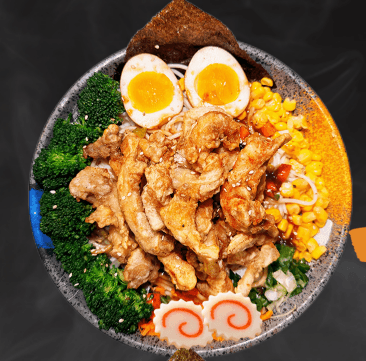 Ramen con Pollo Frito