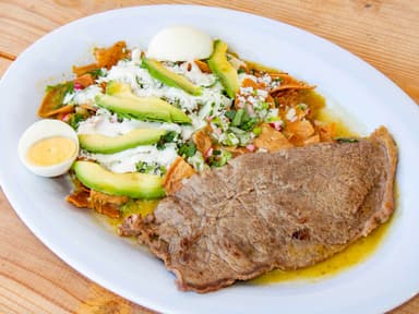 Chilaquiles con Carne