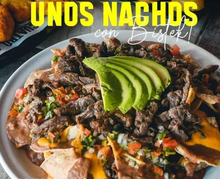 Nachos con Bistec