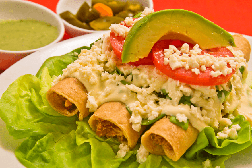 Combo Comida Tacos Dorados