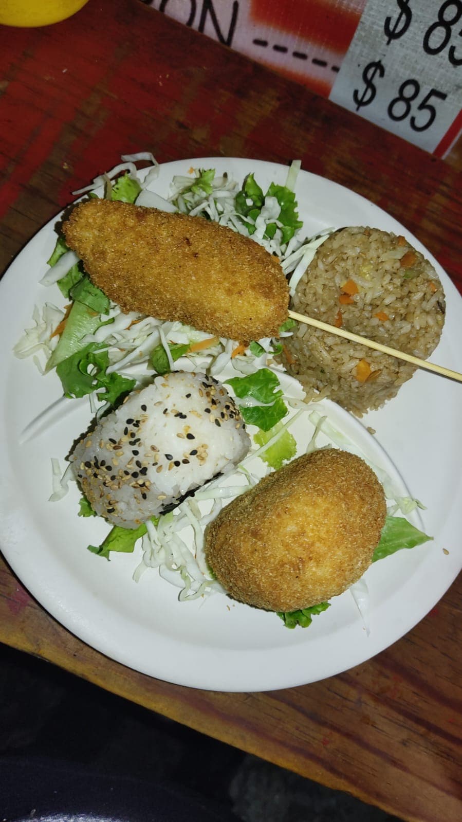 Oniguiris de Queso