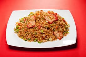 Arroz con Cantones plato
