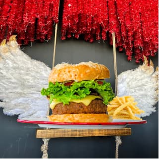 Hamburguesa Receta Secreta Con Papas