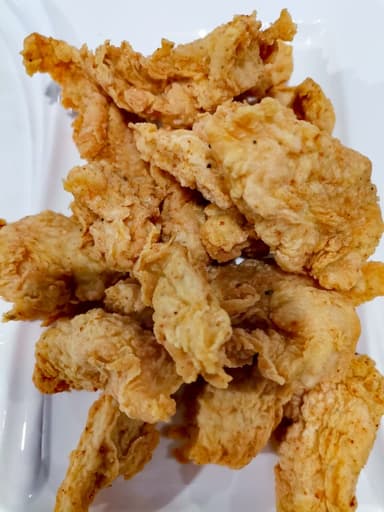 3#trocito de pollo frito