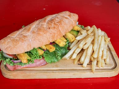 Baguette Hawaiano