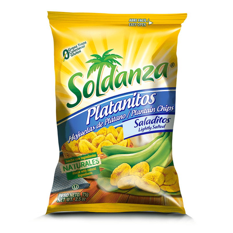 Soldanza Plátano Salado Bolsa 71 g