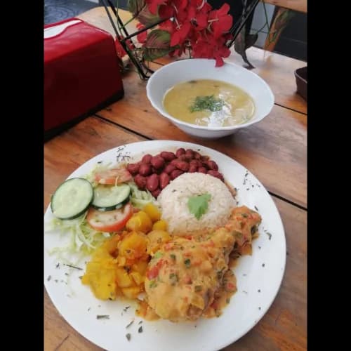 Menú Casero con proteina a eleccion