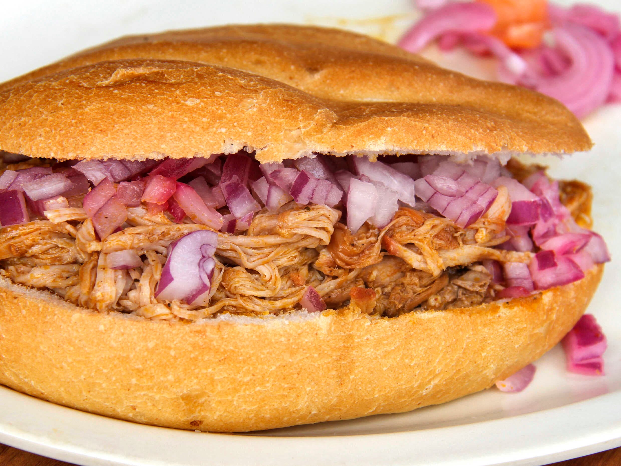 Torta de Cochinita Pibil .