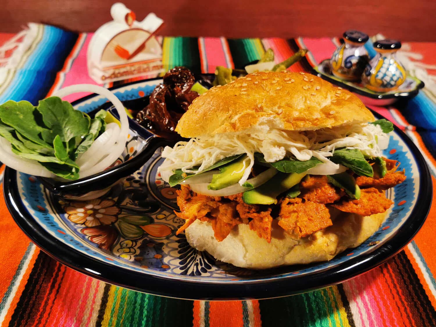 Cemita de Carne al Pastor