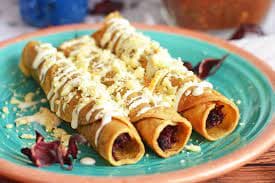 Tacos Dorados de Jamón (5pzas) (Promo)