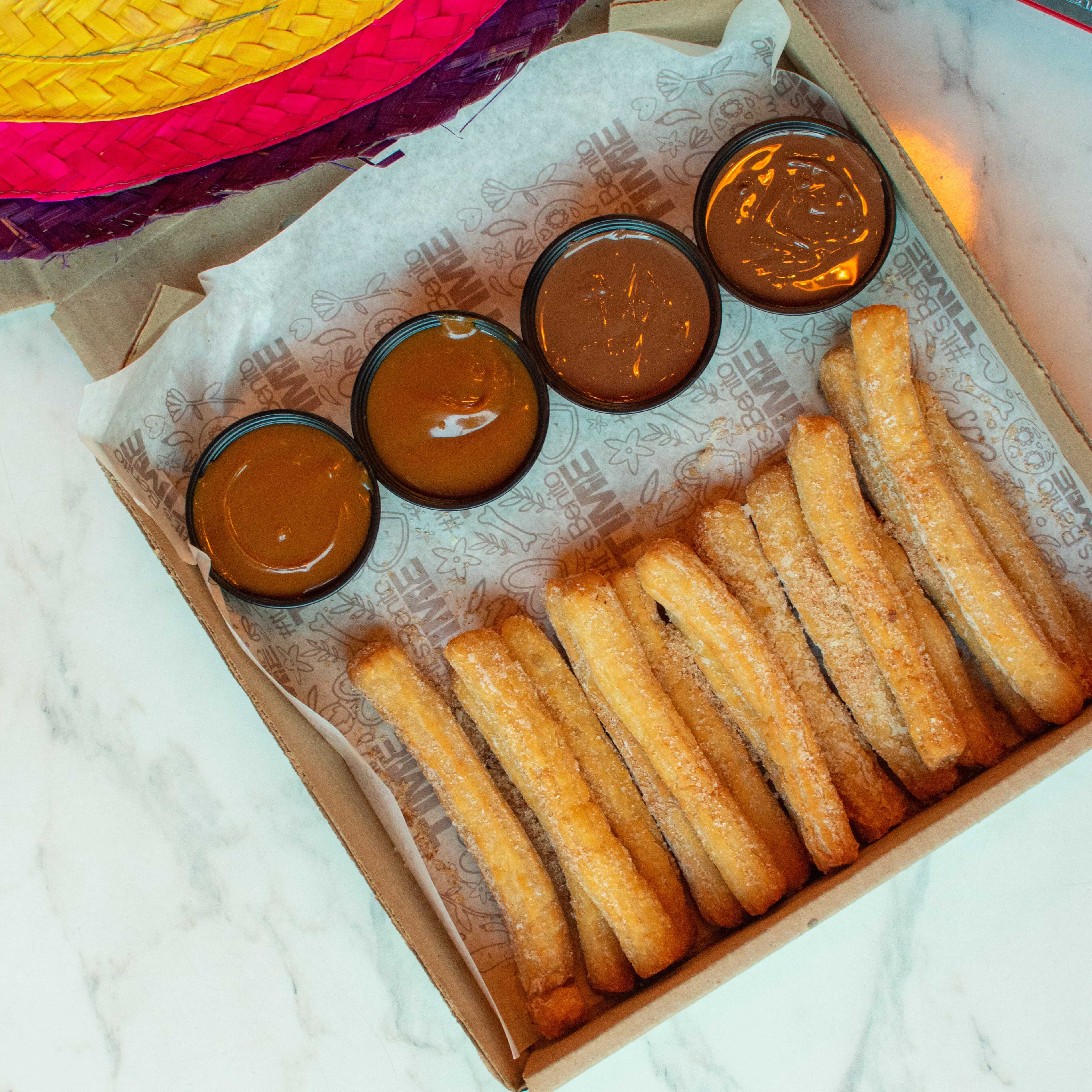 Palichurros Box Nutella y Arequipe