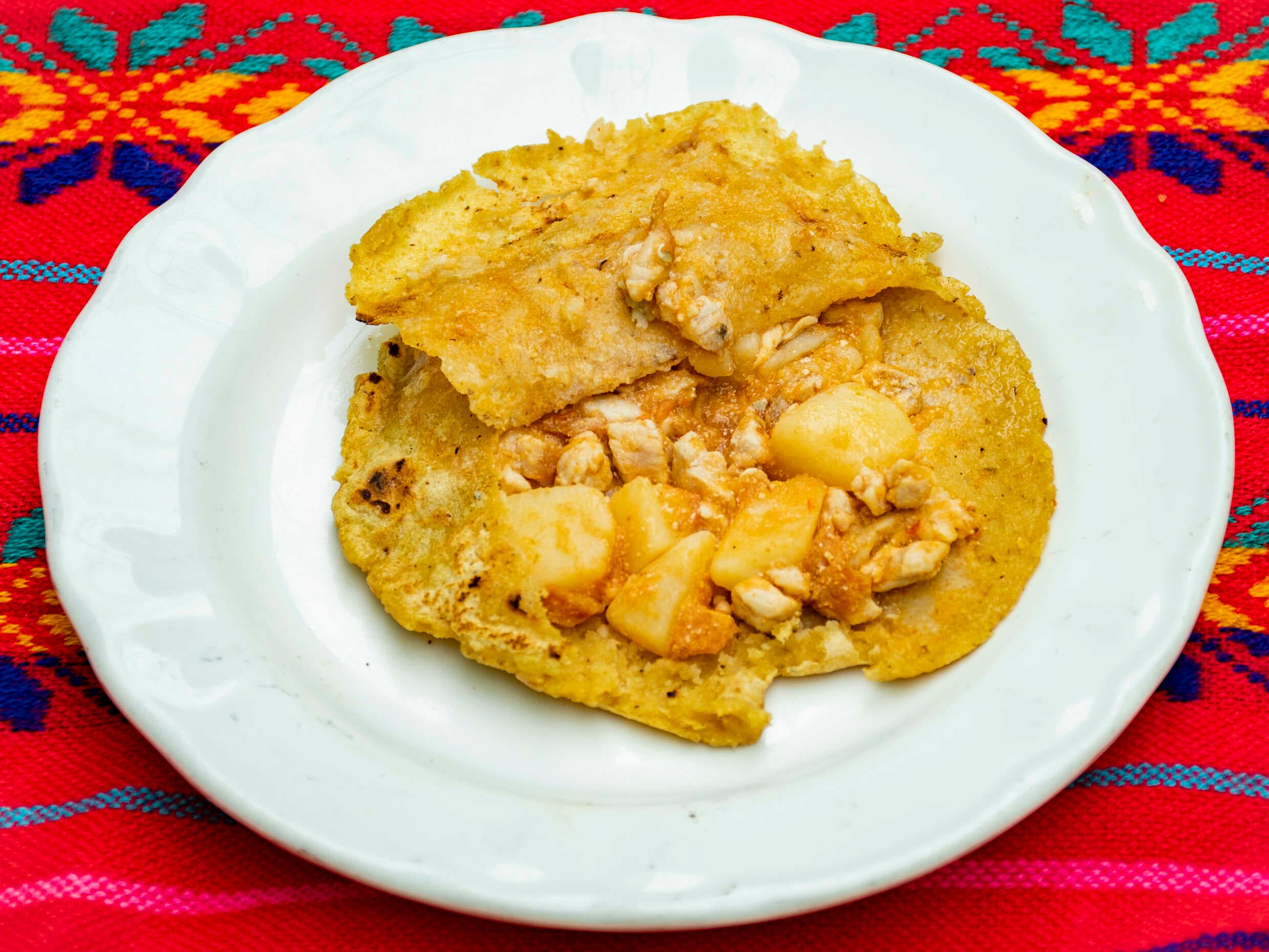 Gordita de bistec