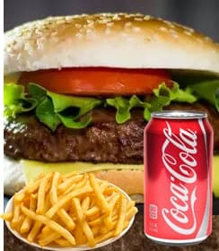 Burguer Clasica + Papas Francesas + Refresco*