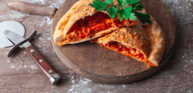 Calzone hawaiano