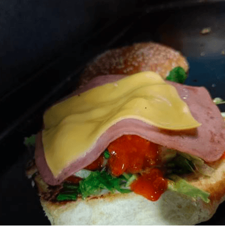 Hamburguesa de Boneless.