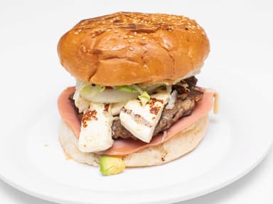 Hamburguesa con Queso Panela