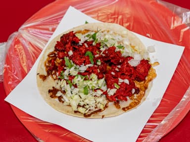 Taco Dorado de Chorizo