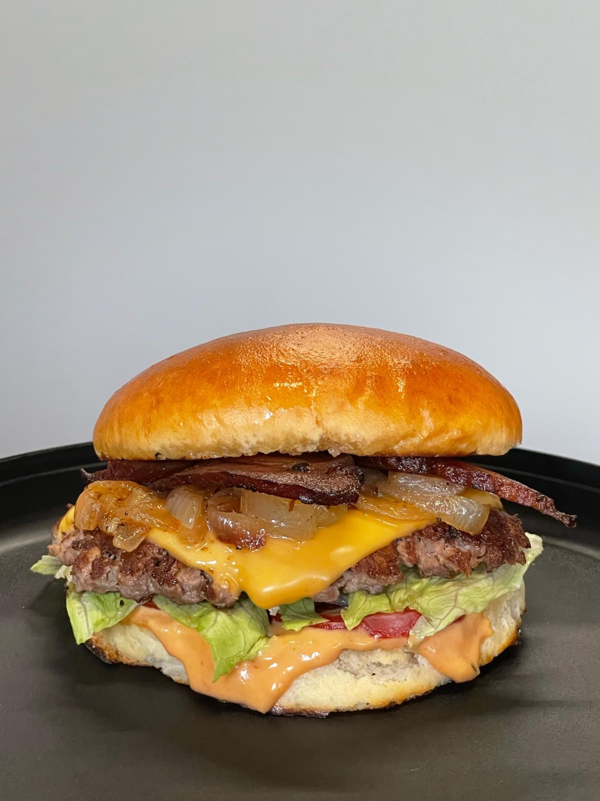Combo Burger Sports Bacon