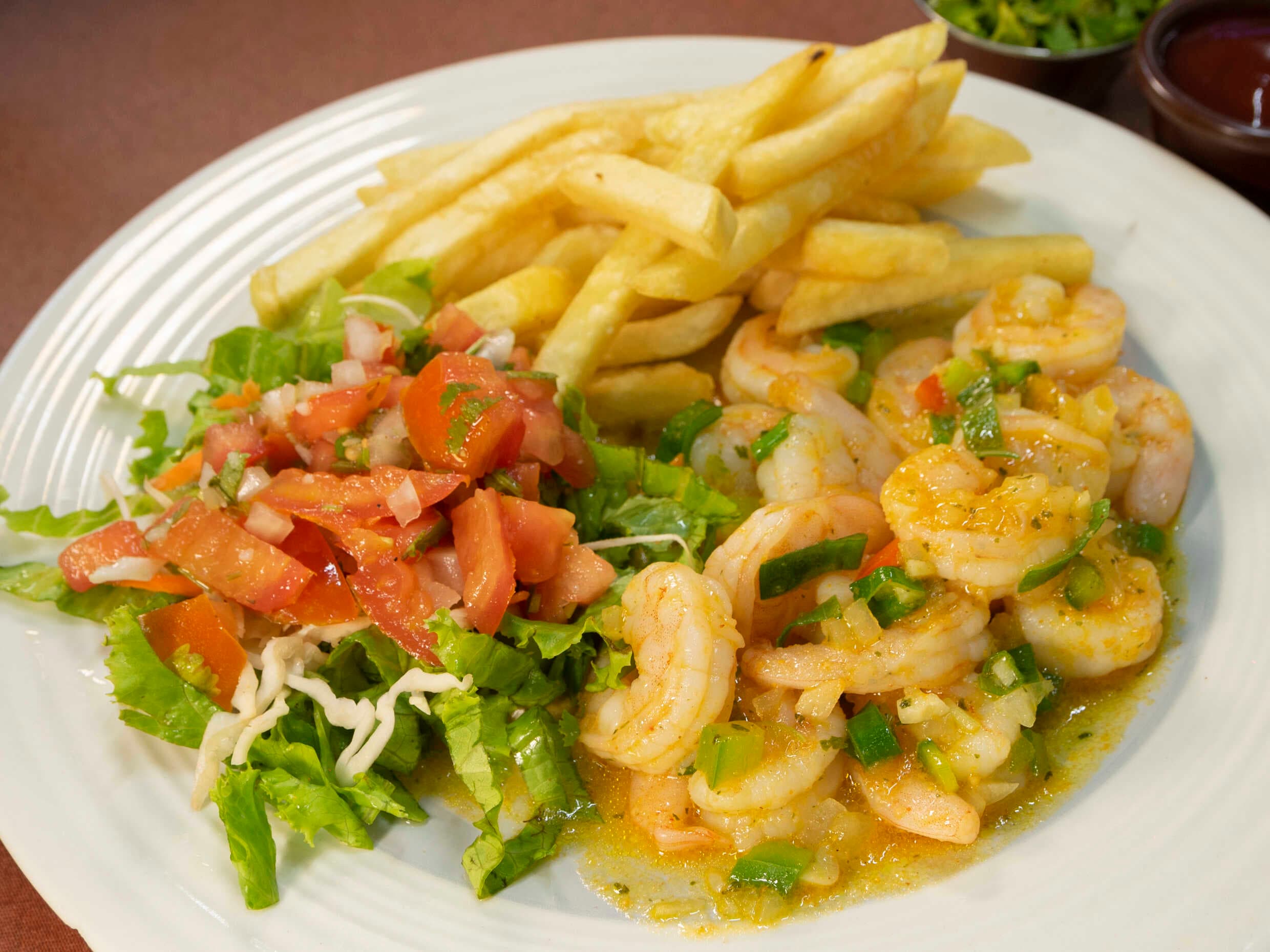 Camarones al Ajillo