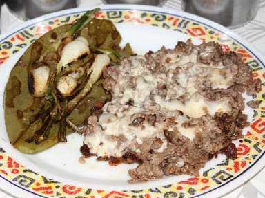 Bistec con Queso