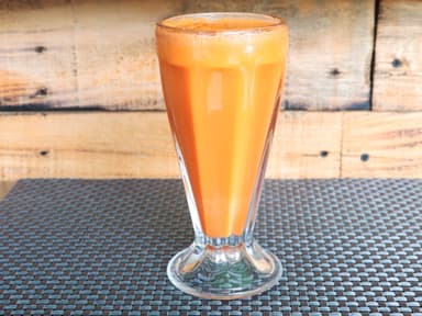 Jugo de zanahoria.