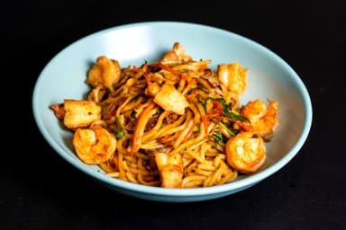 Pasta Yakidón con Camarón
