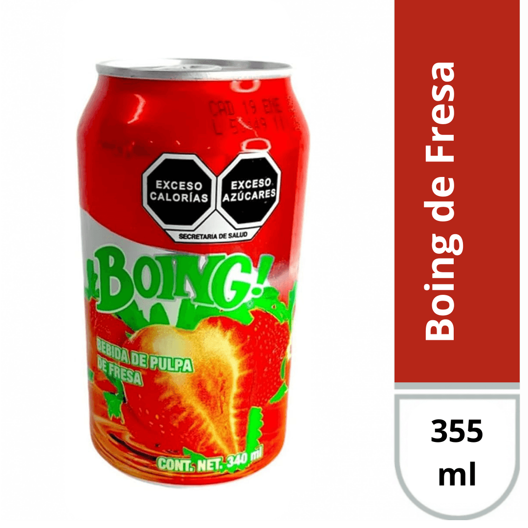 Jugo Boing de Fresa 355 Ml