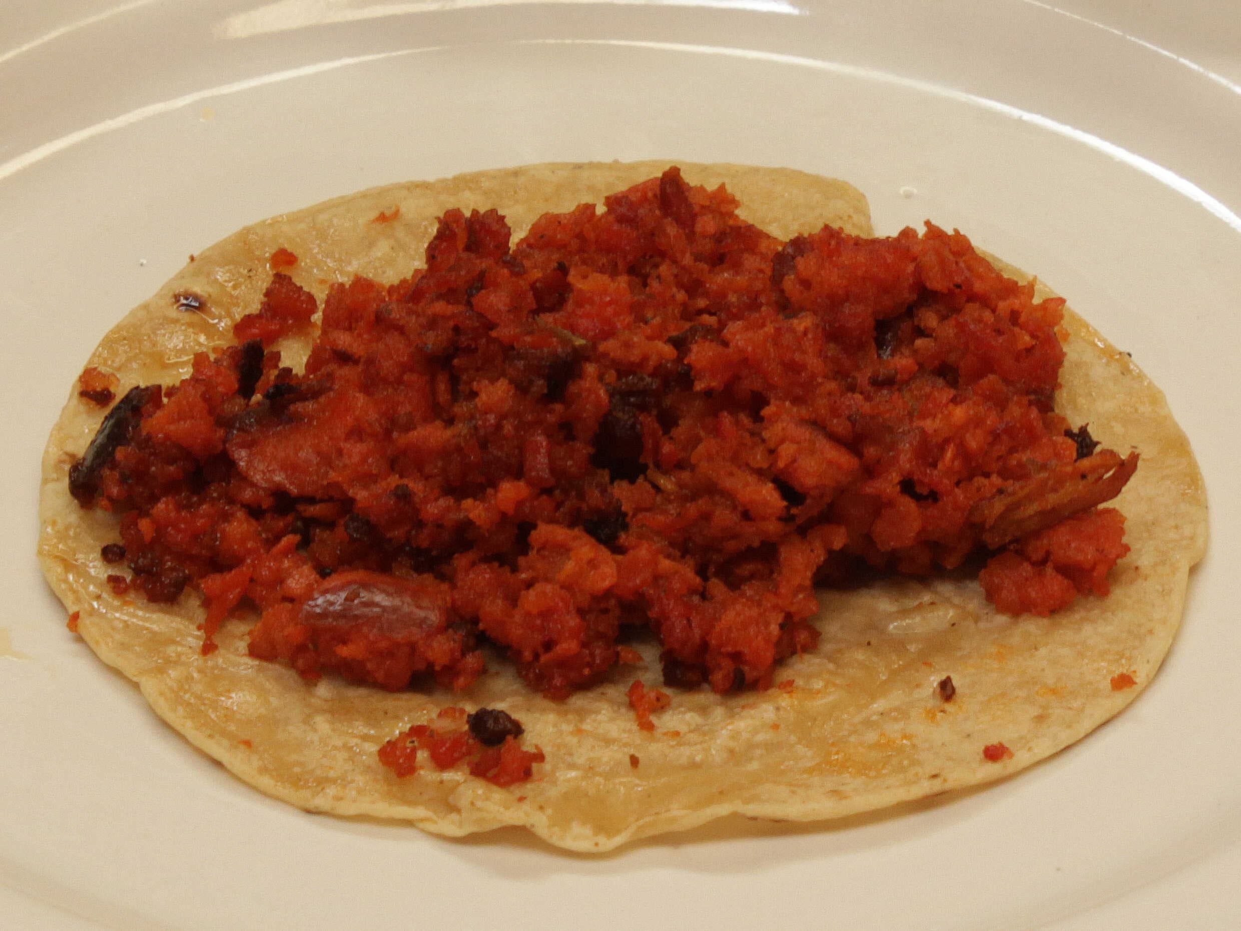 Taco de Chistorra