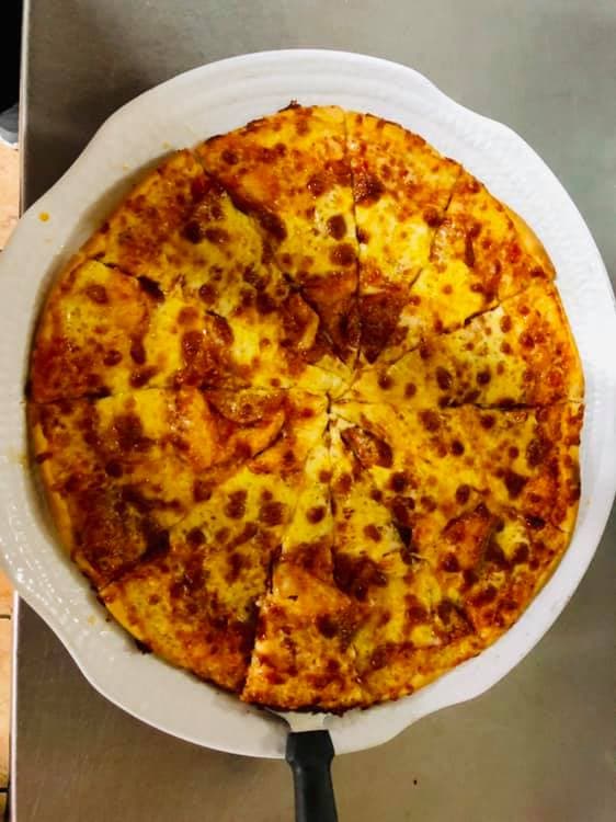 Pizza Personal de Jamón y Queso