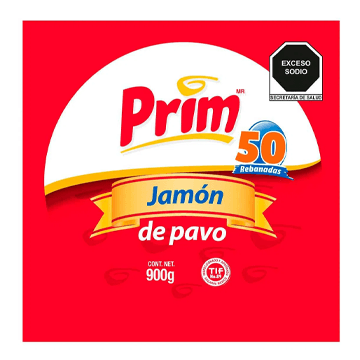 JAMON REBANADO PRIM 900g
